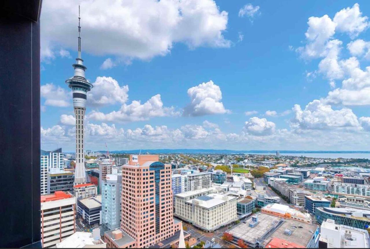 Magnificent Harbour View Skytower View Apartment In Cbd Auckland Zewnętrze zdjęcie