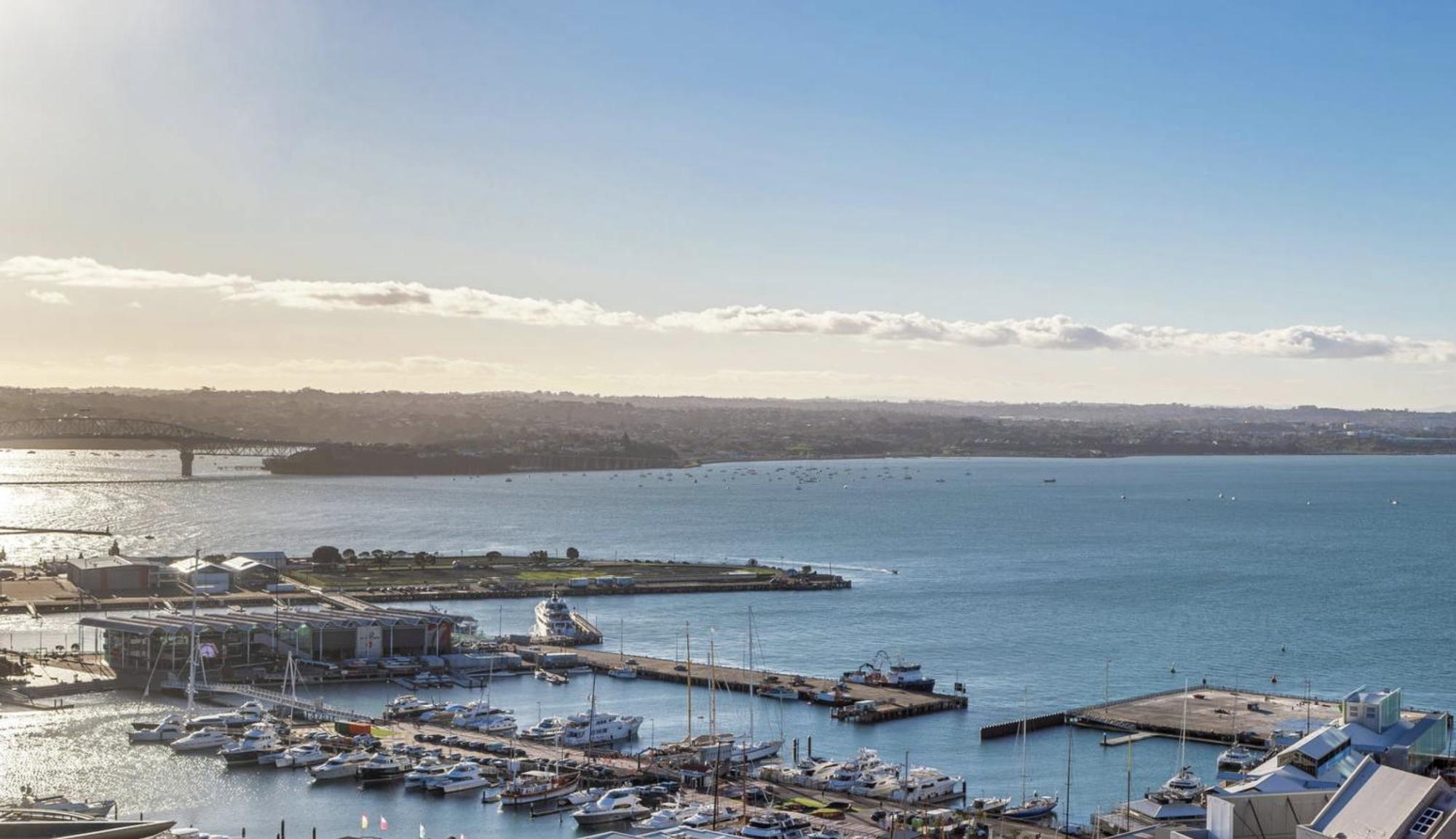 Magnificent Harbour View Skytower View Apartment In Cbd Auckland Zewnętrze zdjęcie