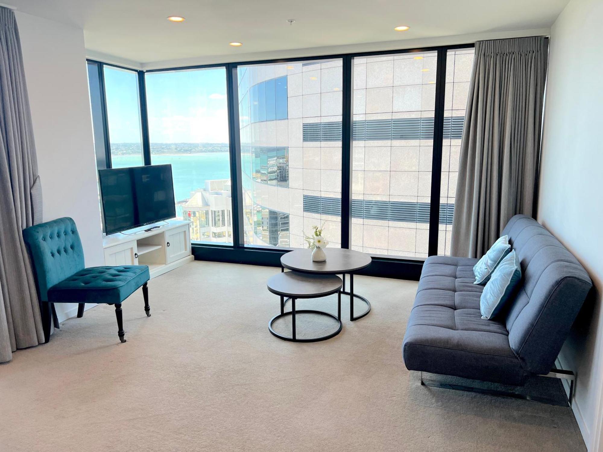 Magnificent Harbour View Skytower View Apartment In Cbd Auckland Zewnętrze zdjęcie