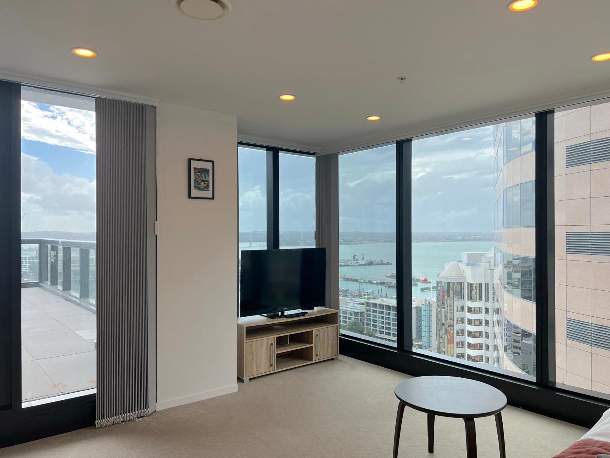 Magnificent Harbour View Skytower View Apartment In Cbd Auckland Zewnętrze zdjęcie