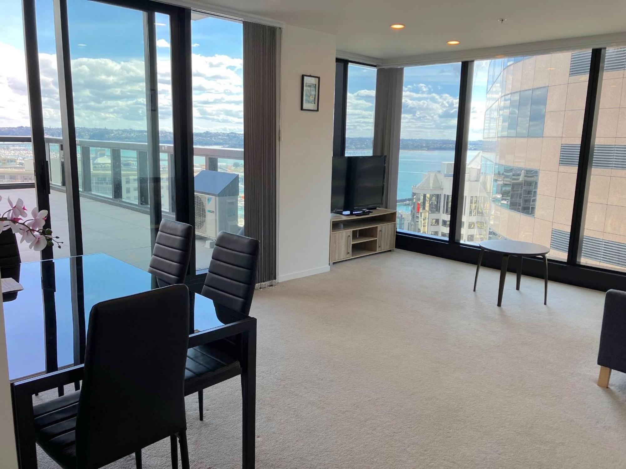 Magnificent Harbour View Skytower View Apartment In Cbd Auckland Zewnętrze zdjęcie